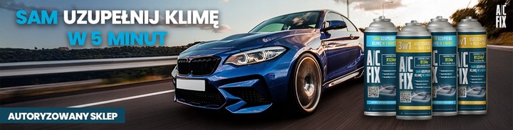 3w1 GAZ R134a do nabijania KLIMATYZACJI AUT z Uszczelniaczem Olejem 170g A