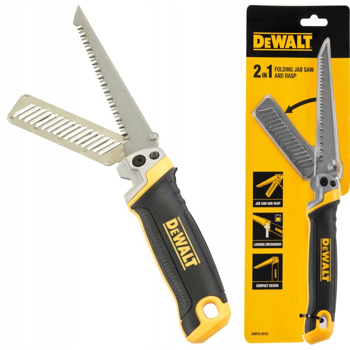 DEWALT SKŁADANA PIŁA ZĘBATA DO PŁYT KARTONOWO GIPSOWYCH TARNIK