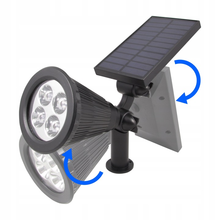REFLEKTOR ogrodowy WBIJANY szpikulec LED SOLARNY
