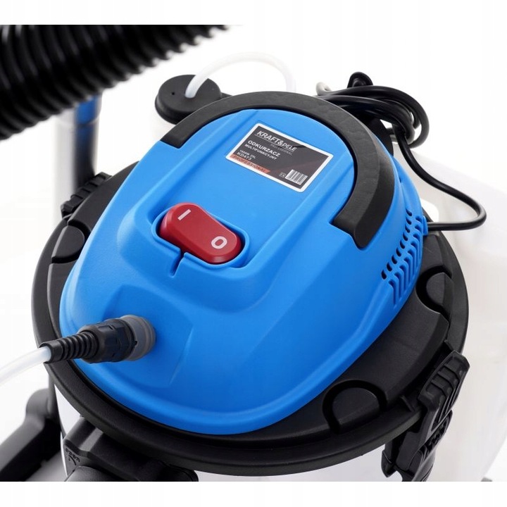 ODKURZACZ PRZEMYSŁOWY PIORĄCY DO TAPICERKI DYWANÓW 24L 1600W NA SUCHO MOKRO