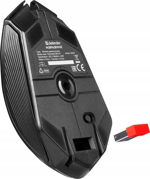 Myszka Gamingowa Bezprzewodowa Defender HORRODINE GM-237 optyczna 3200dpi