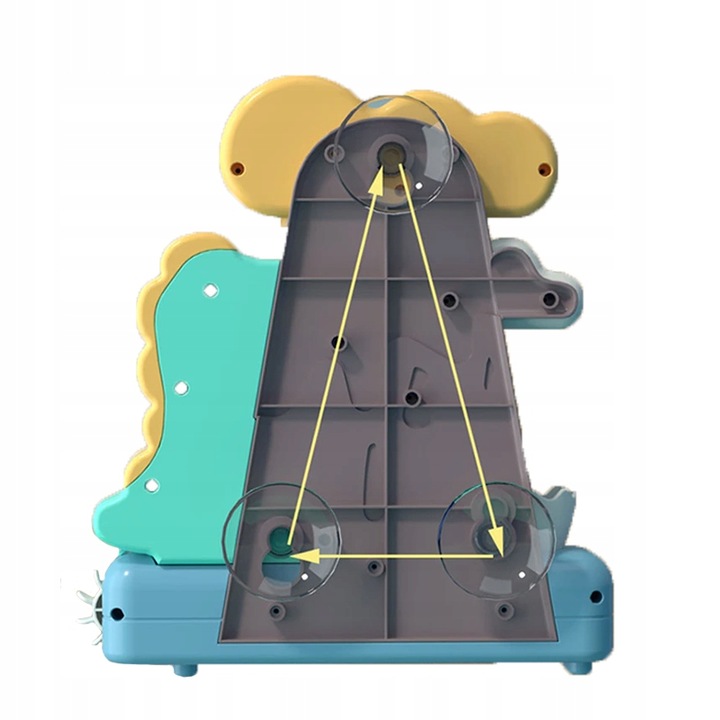 ZABAWKA DO WODY ZABAWKI DO KĄPIELI DLA DZIECI ZESTAW WANNY SENSORYCZNA RUCH