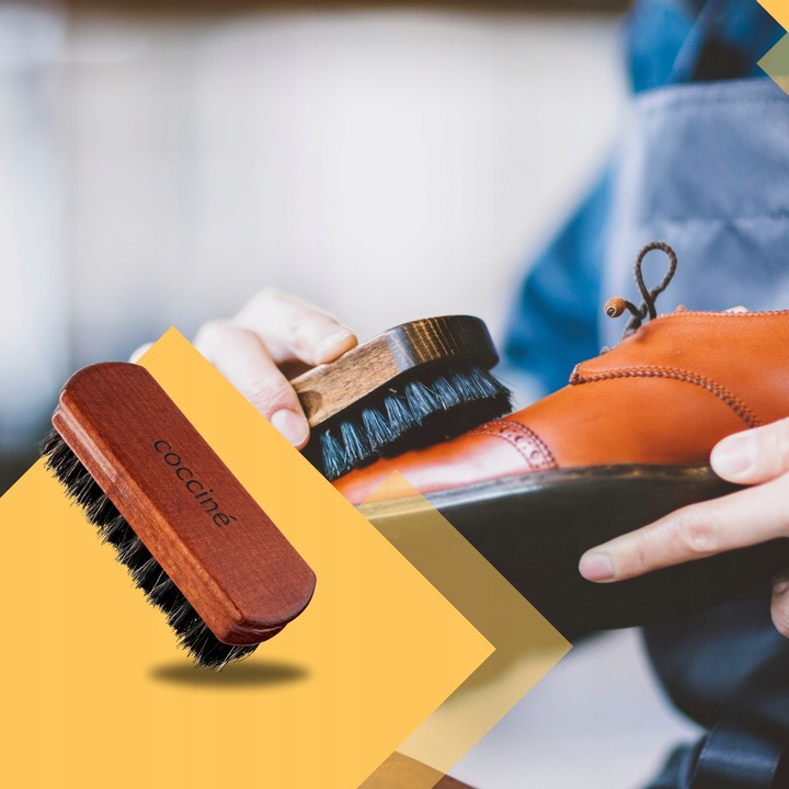 Zestaw do Czyszczenia Butów Zamszowych Pianka Gumka Szczotka Coccine 3w1