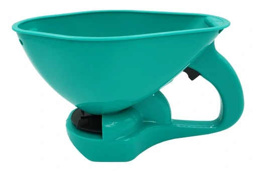 SIEWNIK RĘCZNY ogrodowy do nawozów nasion trawy rozsiewacz nawozu 1,5L