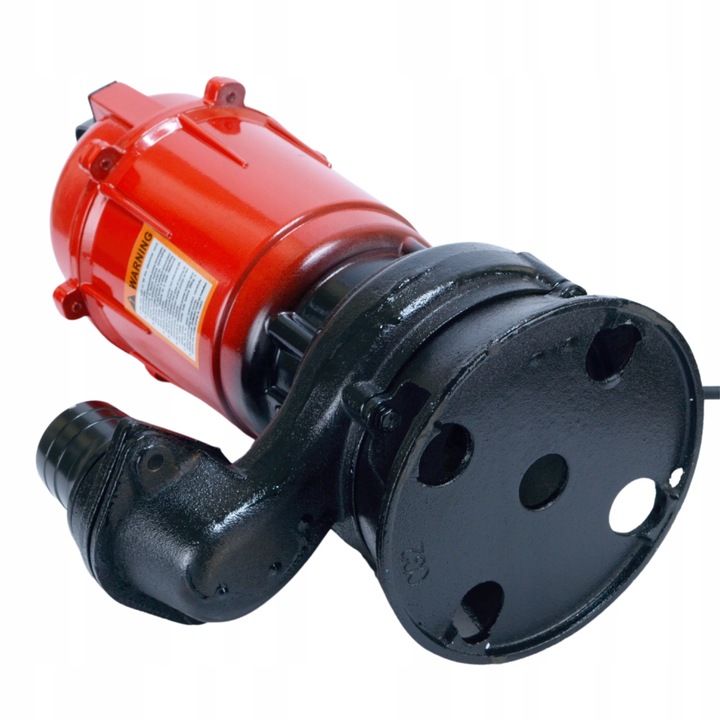 POMPA DO SZAMBA Z ROZDRABNIACZEM WODY BRUDNEJ CZYSTEJ WĄŻ 30M BLACK