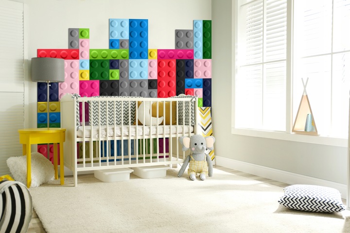 PANELE ŚCIENNE MIĘKIKE KLOCKI FILCOWE 60X30 SOFT