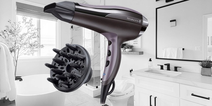 SUSZARKA DO WŁOSÓW REMINGTON D5220 - JONIZACJA - ZIMNY NAWIEW - DYFUZOR