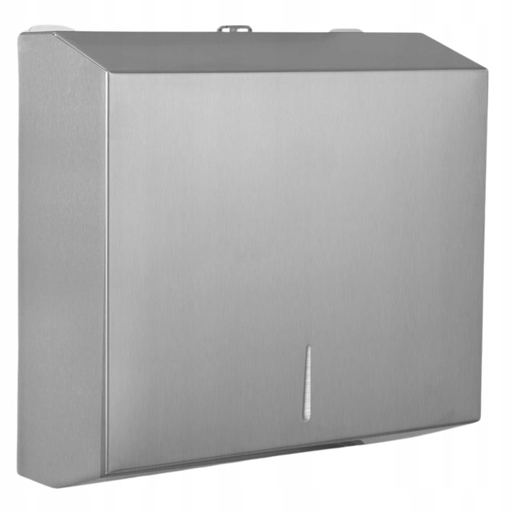 Dozownik Podajnik Stalowy na ręczniki papierowe ZZ Matowy HIGI24 Atest PZH