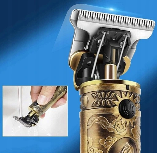 MASZYNKA TRYMER DO STRZYŻENIA BRODY WŁOSÓW BARBER