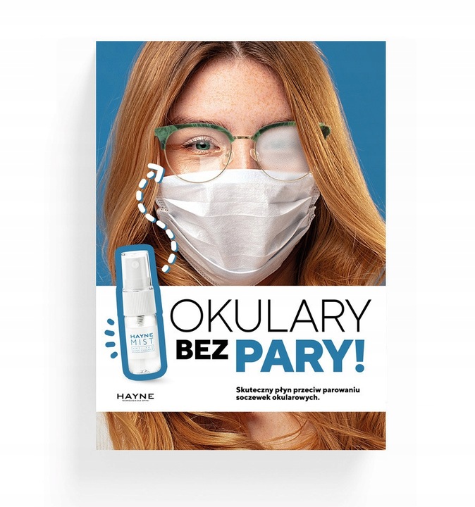 Płyn przeciw parowaniu okularów Hayne Mist Lens Cleaner 15ml