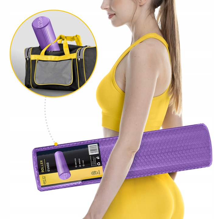 ROLLER WAŁEK DO MASAŻU PLECÓW CIAŁA STÓP NÓG Z WYPUSTKAMI REGENERACJA