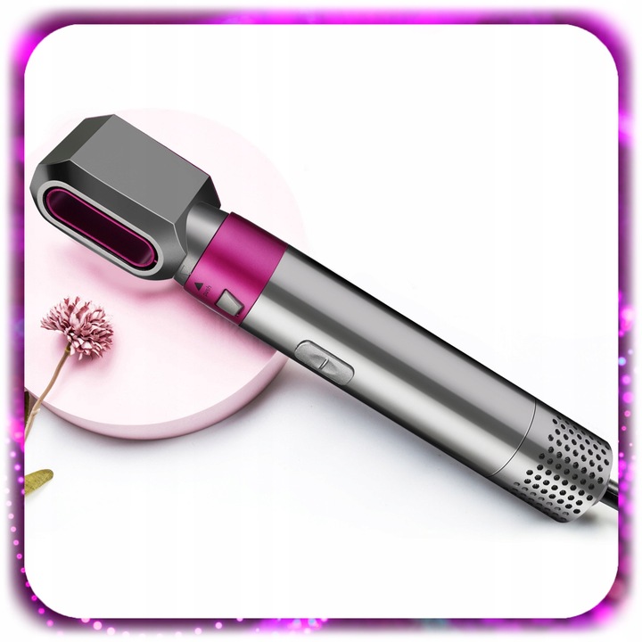 Lokówko-suszarka 5w1 Wielofunkcyjna JONIZACJA SZCZOTKA LOKI REGULACJA 1000W