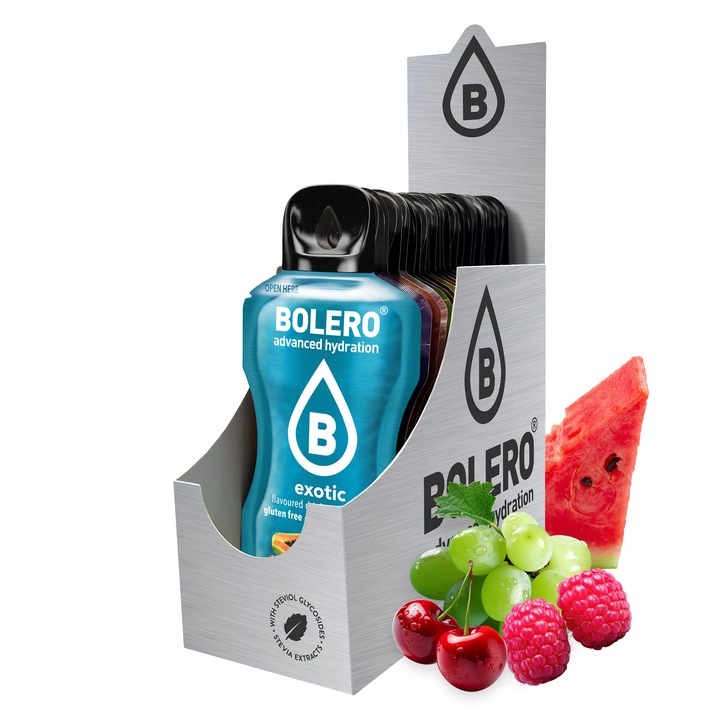 Bolero 9g mix 24 smaków. Napój w proszku bez cukru
