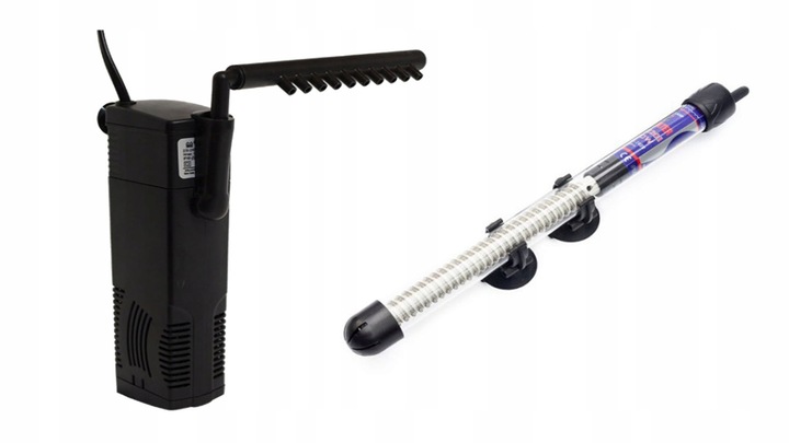 Zestaw 72l z oś AQUAEL LEDDY DZIEŃ I NOC wyposażen