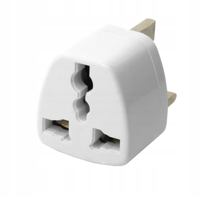 2x Przejściówka Angielska Adapter Polska Anglia Wtyczka typ G EU UK