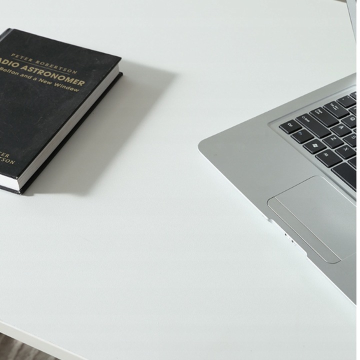 Biurko Elektryczne Podnoszone Białe 140 cm Regulowane NOWOCZESNE