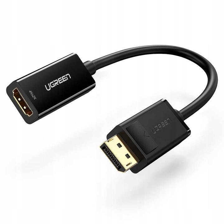 UGREEN Adapter Przejściówka DP Displayport Do HDMI UHD Full HD 60Hz 4K 25cm