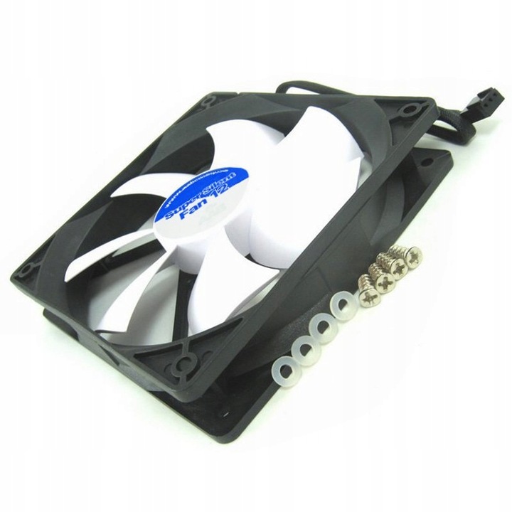AABCOOLING SUPER SILENT FAN 12cm CICHY WENTYLATOR DO PC WIATRAK 120mm 13dB