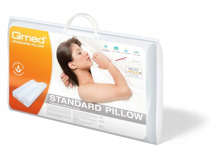 Poduszka ortopedyczna pod głowę do spania Profilowana MEMORY FOAM