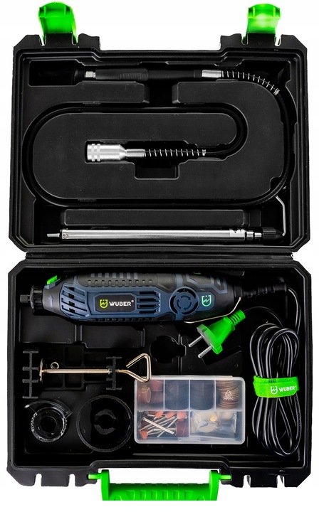 MINI SZLIFIERKA FREZARKA WIELOFUNKCYJNA + STOJAK + AKCESORIA ZESTAW