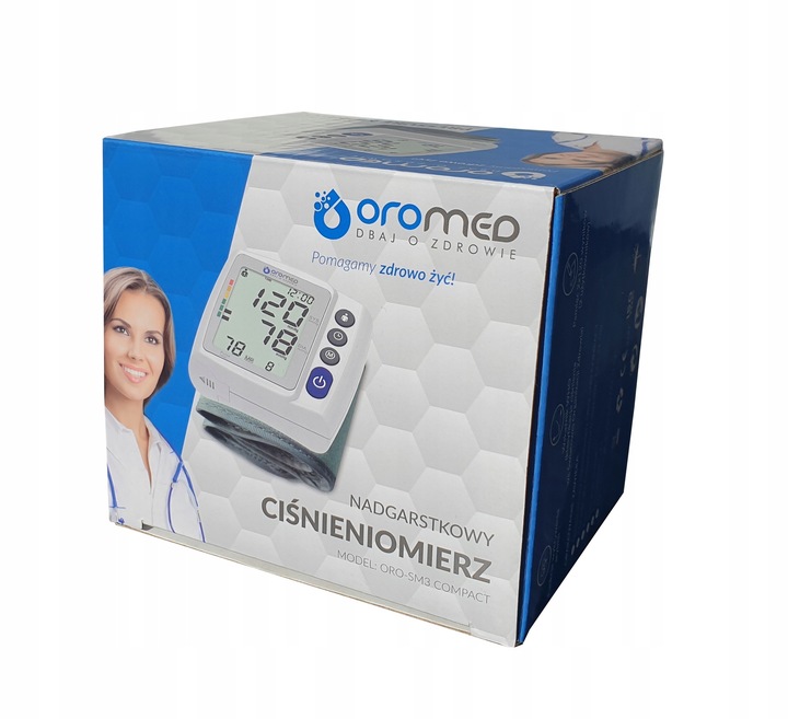 CIŚNIENIOMIERZ NADGARSTKOWY NA NADGARSTEK ETUI ARYTMIA LCD PAMIĘĆ