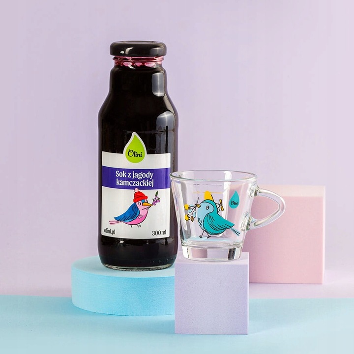 Szklaneczka z ptaszkiem Olini