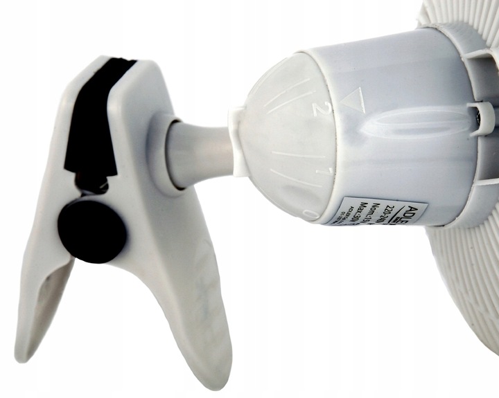 WENTYLATOR WIATRAK BIURKOWY NA KLIPS 2 TRYBY PRACY