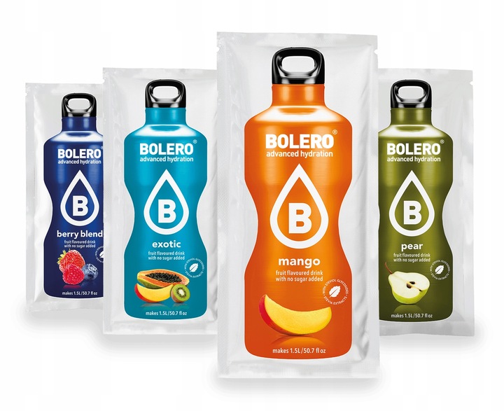 BOLERO DRINK 24 x 9 g MIX 24 Smaków Bez Cukru