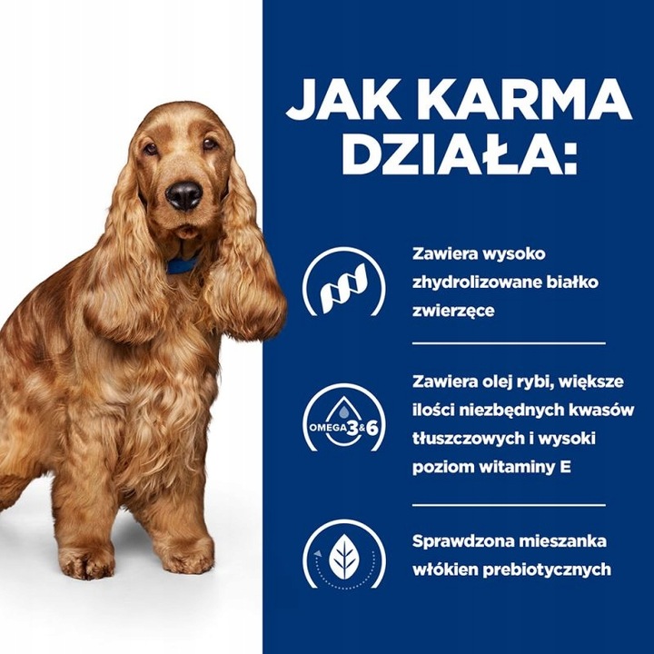 Sucha karma Hill’s z/d kurczak dla psów z alergią 10 kg
