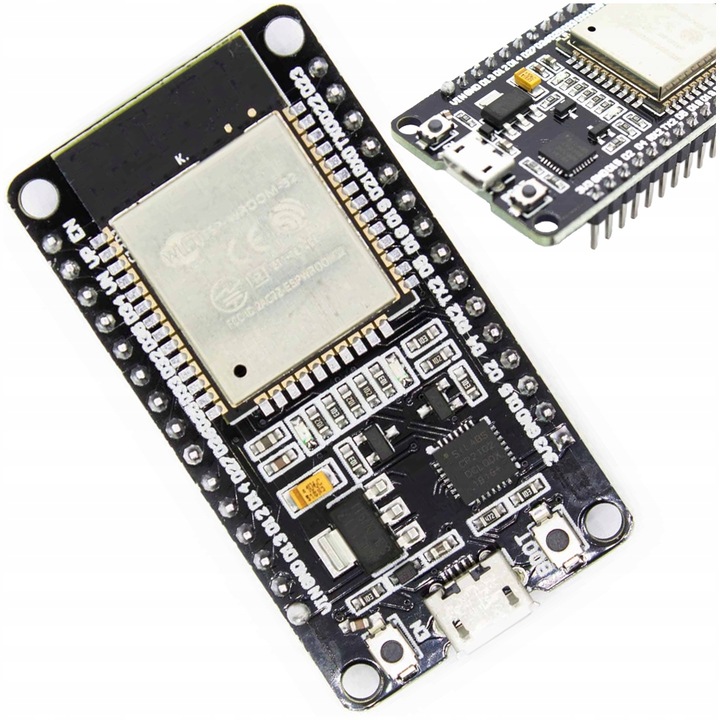 Esp32 DevKit ESP-Wroom-32 V1 MicroUsb Moduł Zgodny Z Arduino Wifi Bluetooth