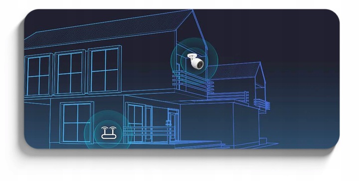KAMERA BEZPRZEWODOWA EZVIZ H3C WIFI APLIKACJA Full HD IR 30m DO MONITORINGU