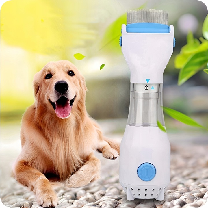 GRZEBIEŃ NA WSZY GNIDY PCHŁY ELEKTRYCZNY FILTR ODKURZACZ TERMINATOR