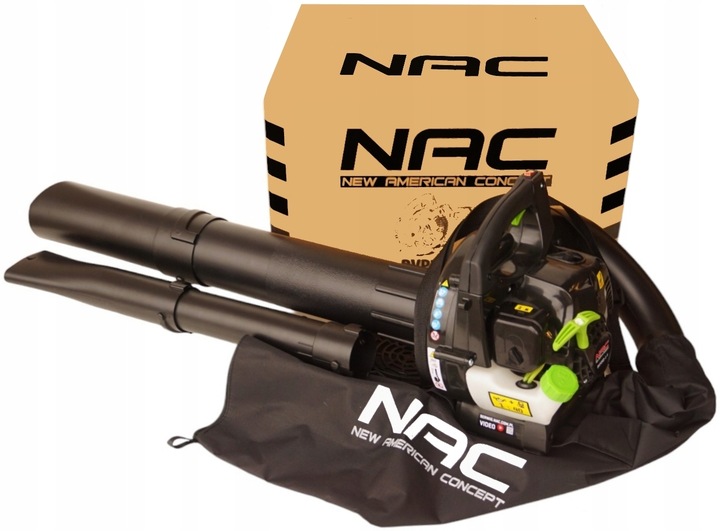 NAC DMUCHAWA SPALINOWA ODKURZACZ DO LIŚCI z rozdrabniaczem BVP260-1-Y