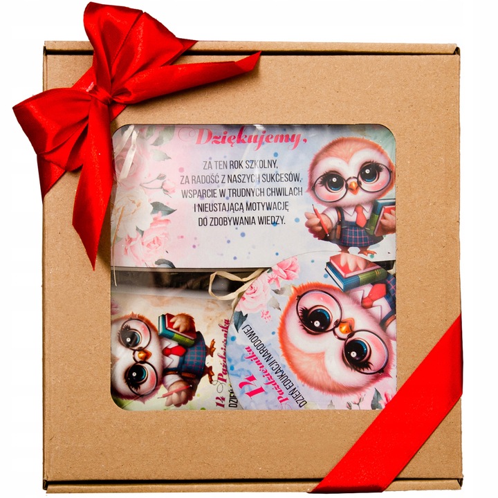 Prezent Na Dzień Nauczyciela Zestaw Prezentowy Kubek Pudełko Na