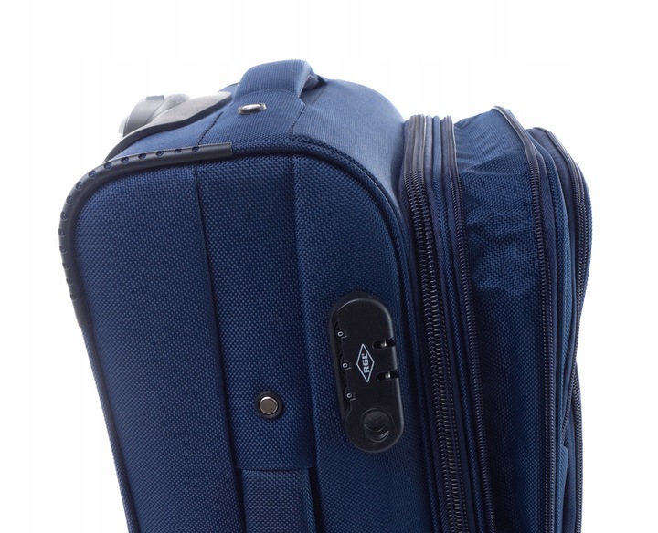 RGL ŚREDNIA WALIZKA PODRÓŻNA XL 4 KÓŁKACH materiałowa miękka