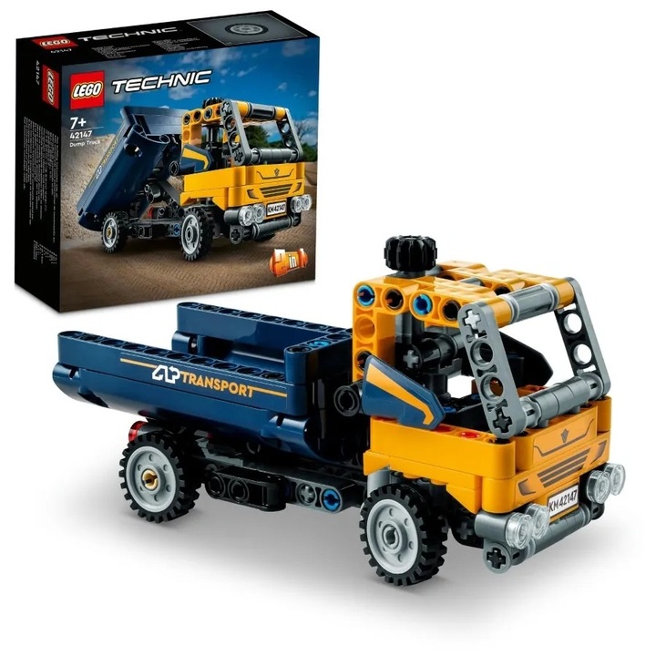 LEGO Technic Samochód Auto Wywrotka koparka 2w1 42147 Budowa Miasto