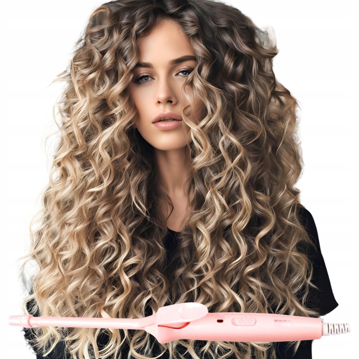 LOKÓWKA do włosów do KRĘCENIA loków szybkie nagrzewanie bez uszkodzeń