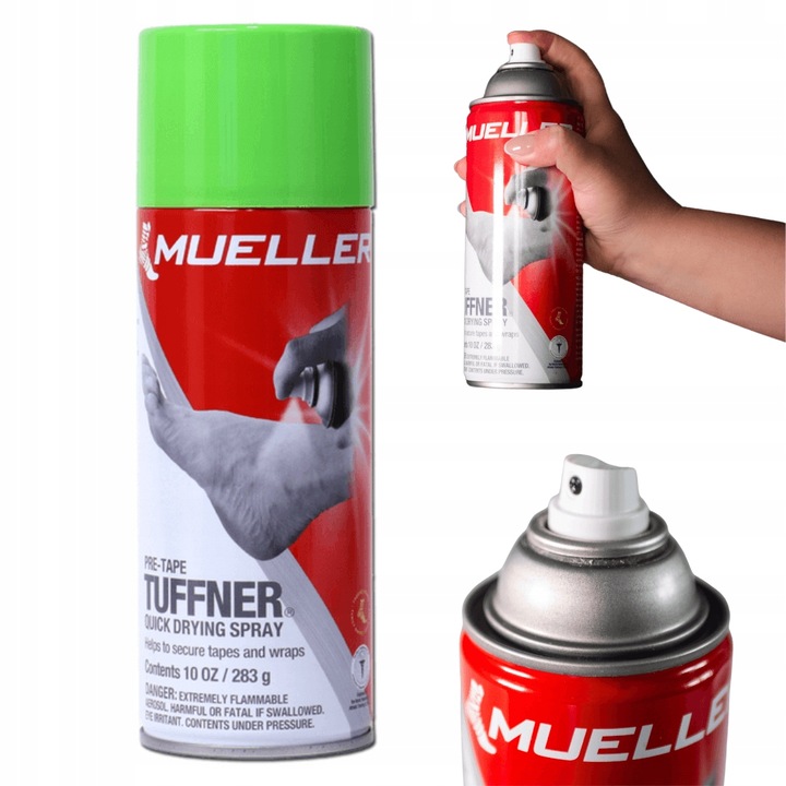 Klej do Tejpów w Sprayu Szybkoschnący do Taś Kinezjologicznych Mueller