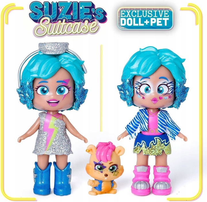 KOOKYLOOS SUZIE'S SUITCASE - WALIZKA, LALECZKA