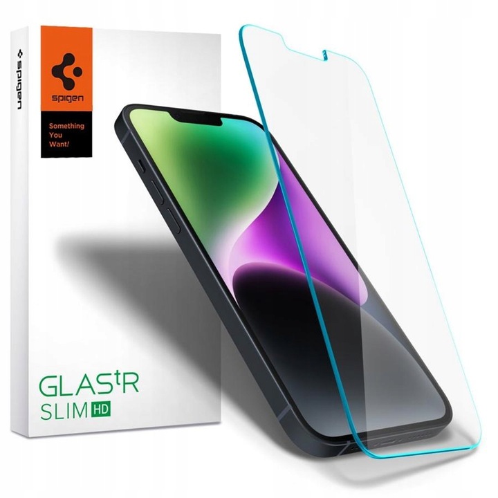 SZKŁO HARTOWANE SPIGEN GLAS.TR SLIM Apple IPHONE 14 PLUS / 13 PRO MAX