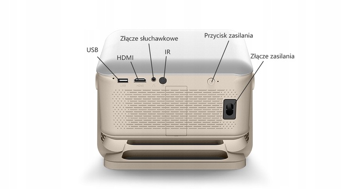 Projektor mini Rzutnik Kiano KVC01 WiFi Android 11 FULL HD 4K Autofocus LED