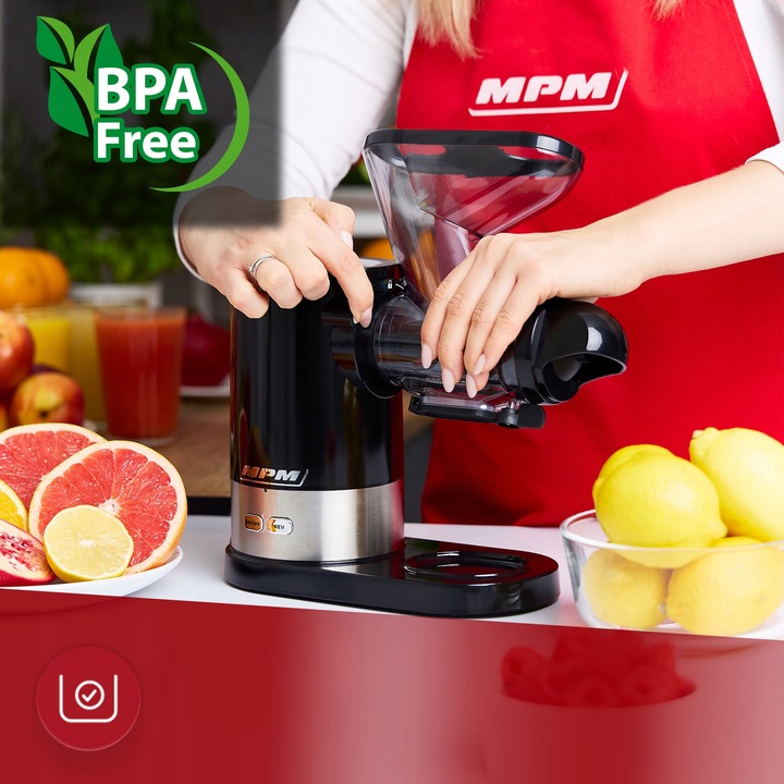 Wyciskarka wolnoobrotowa do cytrusów owoców soków Slow Juicer MPM