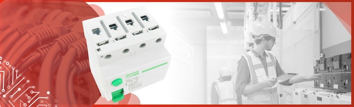 WYŁĄCZNIK RÓŻNICOWOPRĄDOWY 40A 4P 30mA AC 3 FAZY RÓŻNICÓWKA GACIA