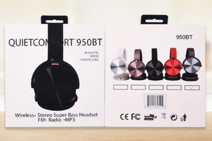 SŁUCHAWKI BEZPRZEWODOWE 950BT BLUETOOTH MIKROFON