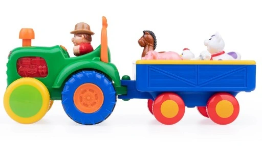 Dumel Traktor Farmer Interaktywny mówi PL świeci