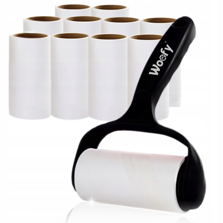 ROLKA WAŁEK DO CZYSZCZENIA UBRAŃ Z SIERŚCI WŁOSÓW 15 ROLEK 900x