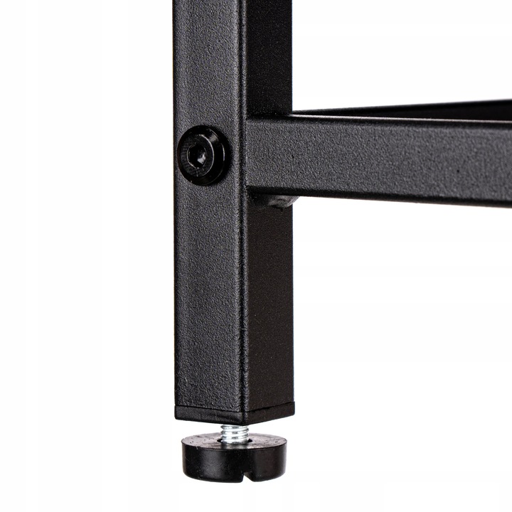 KOSZ na pranie bieliznę METALOWY LOFTOWY z półką PODWÓJNY pojemnik 80L