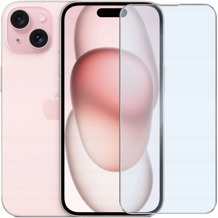 Etui Do iPhone 15 +Szkło 9H WZMACNIANE 360° do MAGSAFE CLEAR CASE