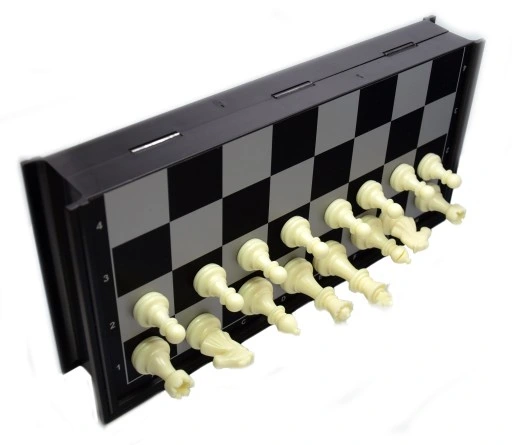 WARCABY MAGNETYCZNE SZACHY TURYSTYCZNE 24 x 24 cm