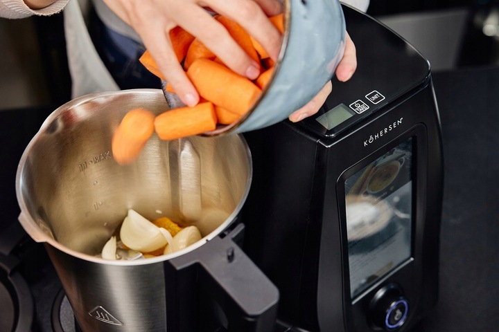 Robot kuchenny gotujący wielofunkcyjny Termorobot PRZEPISY Kohersen